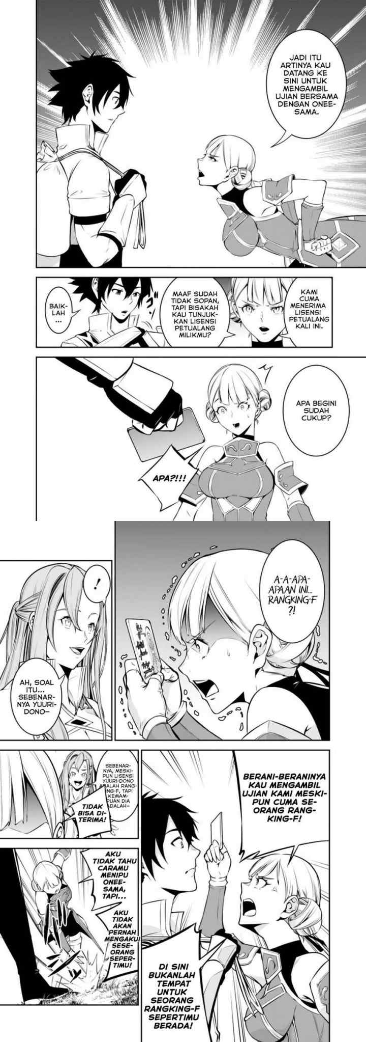 Shijou Saikyou no Mahou Kenshi, F Rank Boukensha ni Tensei Suru chapter 58 halaman 5