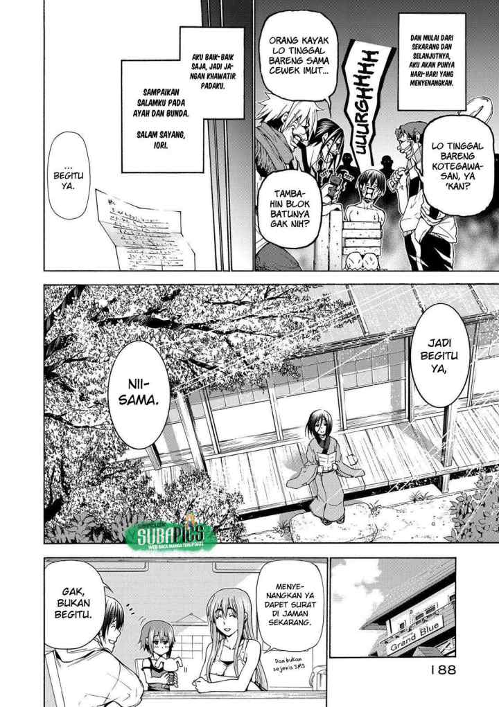 Grand Blue chapter 25.5 halaman 11