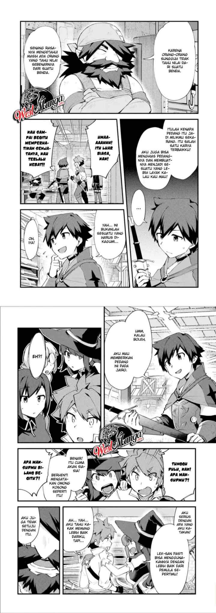 Nido Tensei Shita Shounen wa S Rank Boukensha Toshite Heion ni Sugosu-zense ga kenja de eiyuu datta boku wa raisede wa jimini ikiru chapter 7 halaman 12