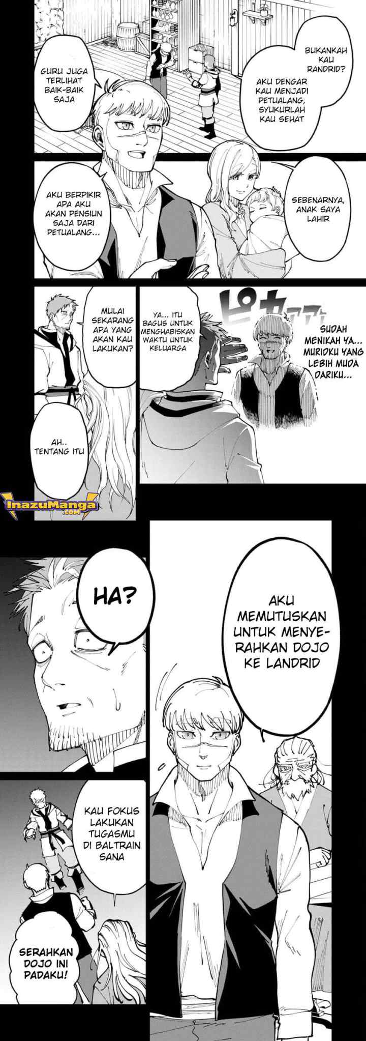 Katainaka no Ossan, Kensei ni Naru ~tada no inaka no kenjutsu shihan datta no ni, taisei shita deshi-tachi ga ore wo hottekurenai ken~ chapter 2 halaman 5