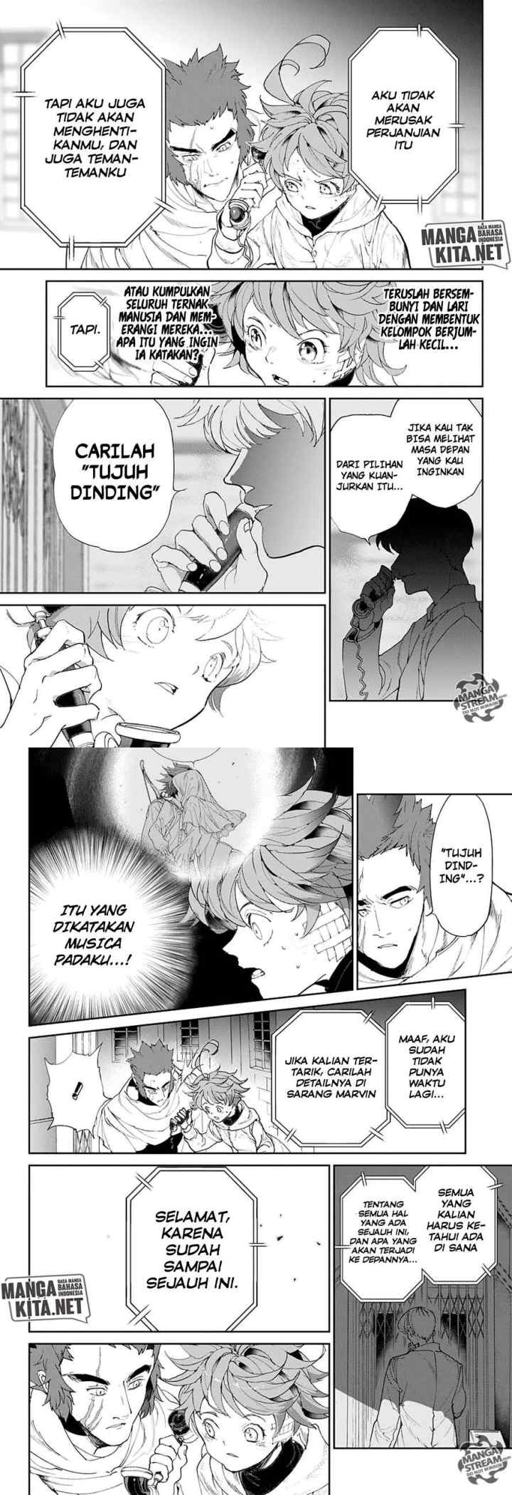 Yakusoku no Neverland chapter 72 halaman 8