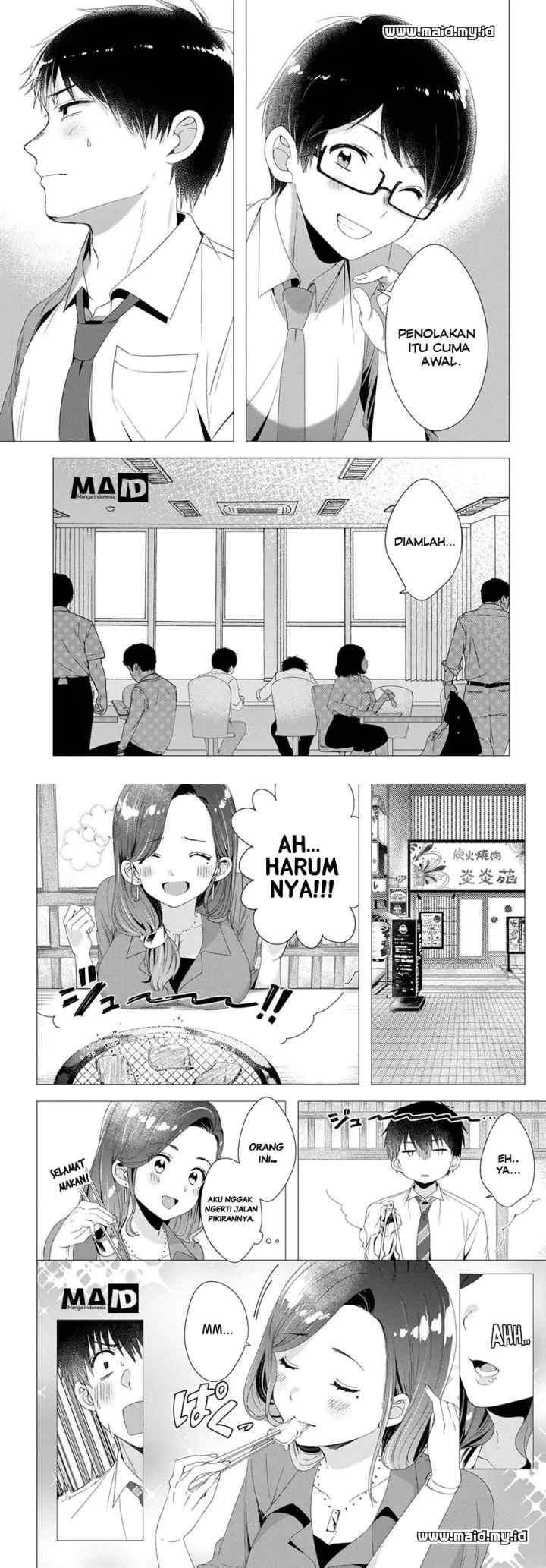Hige Wo Soru. Soshite Joshikosei Wo Hirou chapter 4 halaman 7