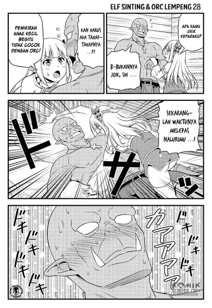 Hentai Elf to Majime Orc chapter 4 halaman 5