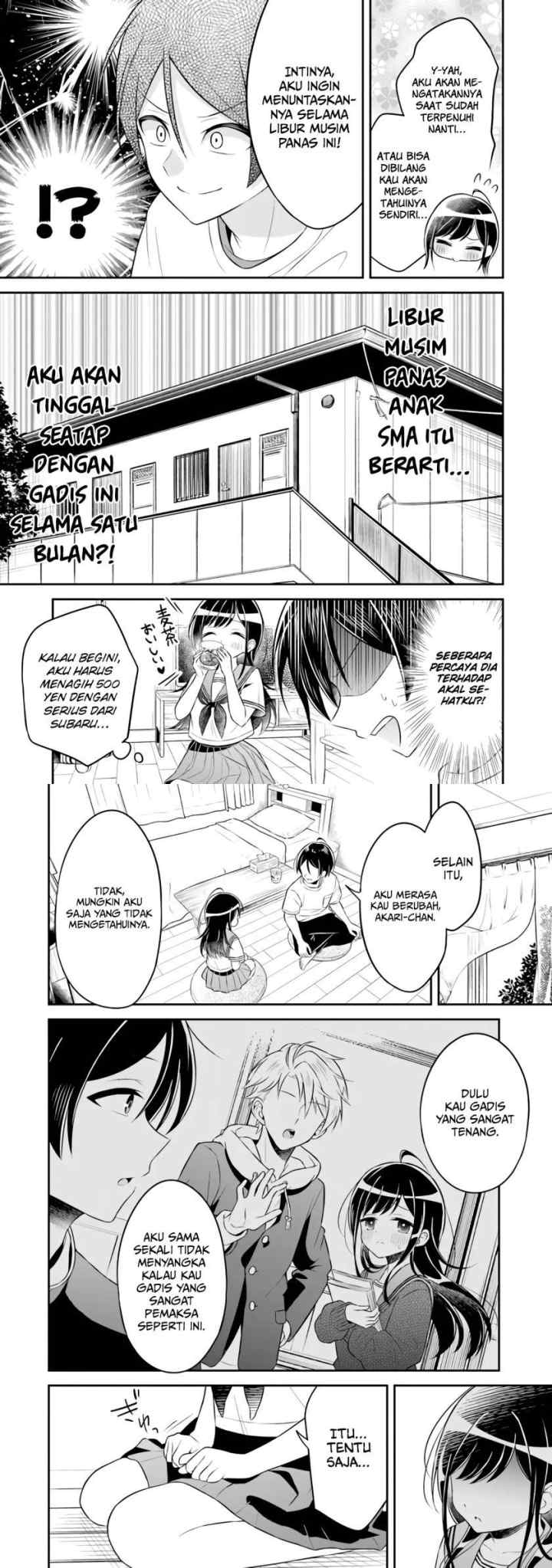 Yuujin ni 500 Yen Kashitara Shakkin no Kata ni Imouto wo Yokoshite Kita Nodakeredo, Ore wa Ittai Dou Sureba Iindarou chapter 1 halaman 14