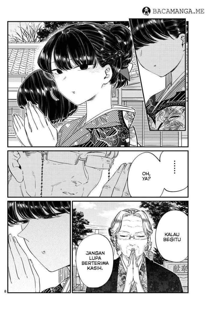 Komi-san wa Komyushou Desu chapter 92 halaman 8