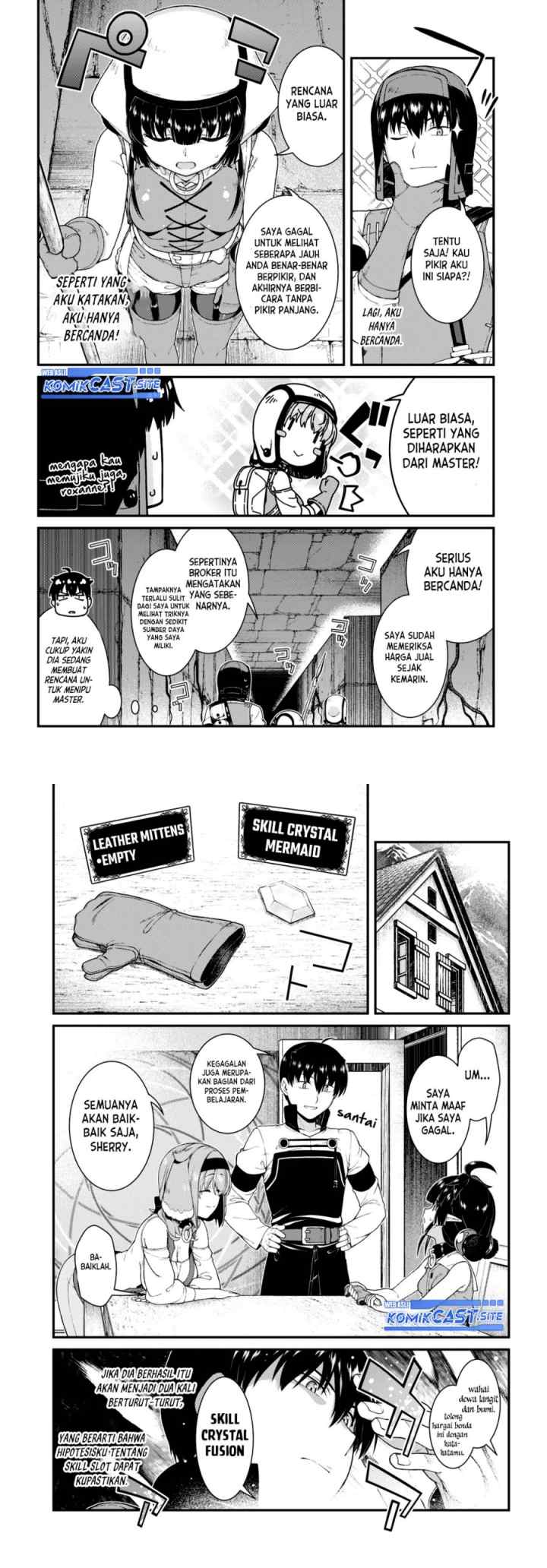 Isekai Meikyuu de Harem wo chapter 66 halaman 9
