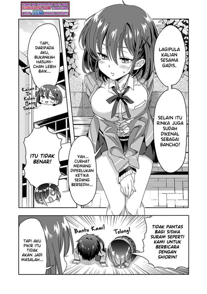 Class de Inkya no Ore ga Jitsu wa Daininki Band no Vocal na Ken chapter 12 halaman 12