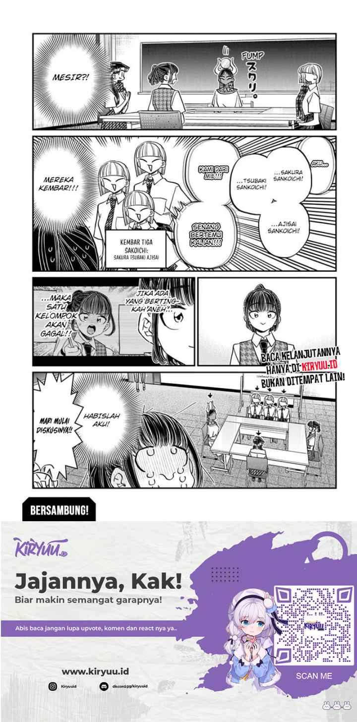 Komi-san wa Komyushou Desu chapter 437 halaman 10
