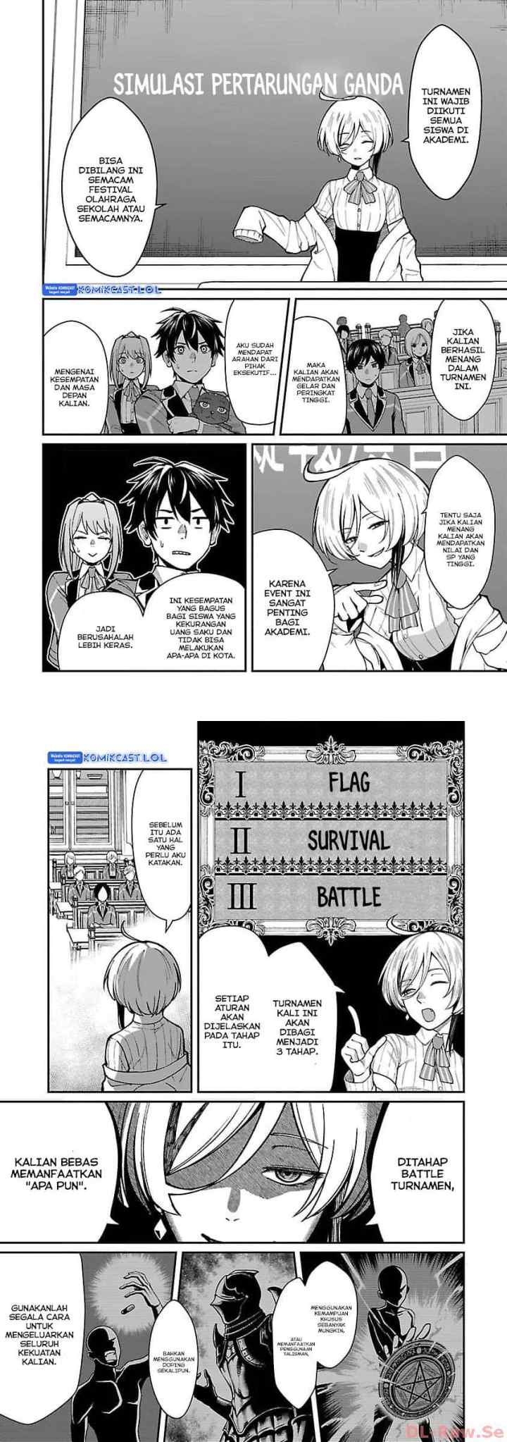 Saikyou no Maou ni Kitaerareta Yuusha Isekai Kikanshatati no Gakuen de Musou Suru chapter 20 halaman 10
