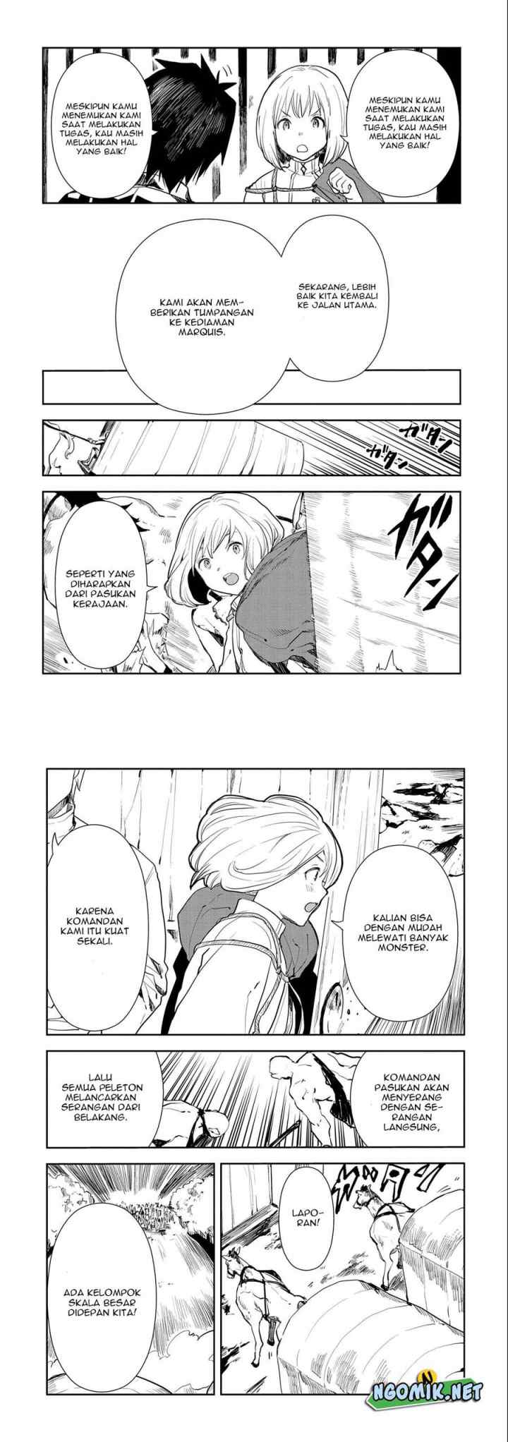When I Reincarnated I Was a Soldier?! ~A Man Called the Red Shinigami~ chapter 3 halaman 8