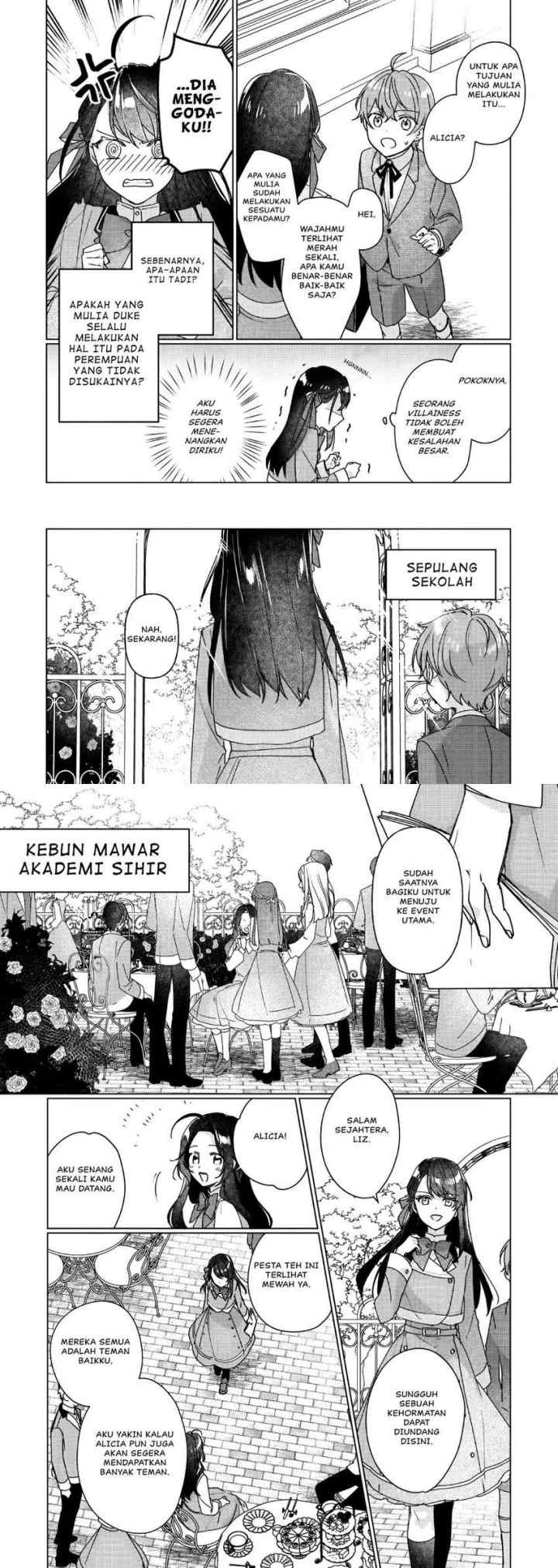 I'll Become a Villainess That Will Go Down in History - The More of a Villainess I Become, the More the Prince will Dote on Me chapter 9 halaman 9