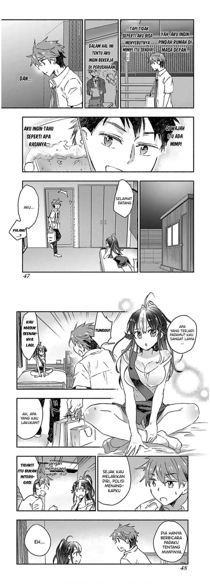 Yankee Musume ni Natsukarete Kotoshi mo Juken ni Shippai Shisou Desu chapter 12 halaman 6