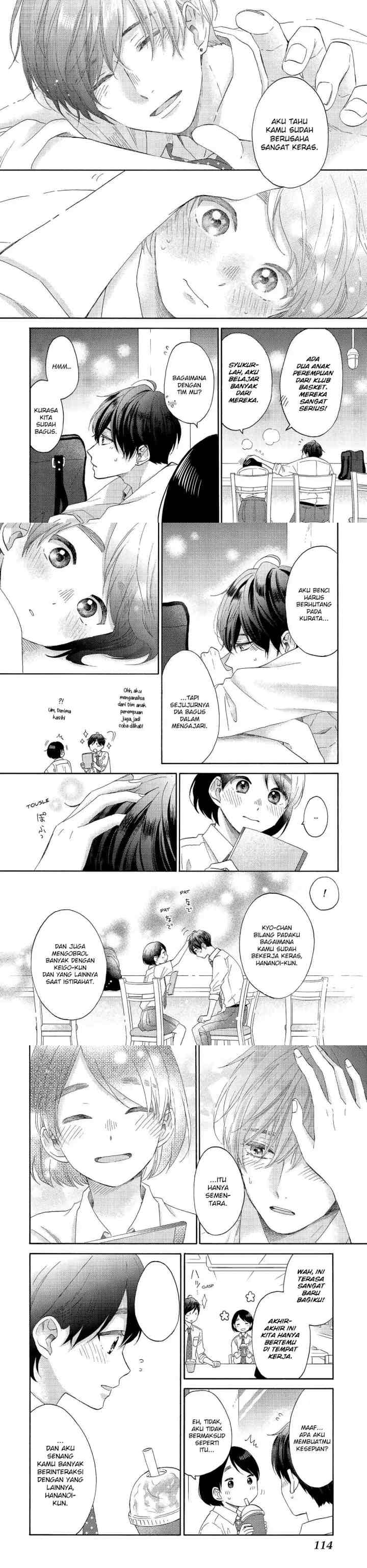 Hananoi-kun to Koi no Yamai chapter 23 halaman 8