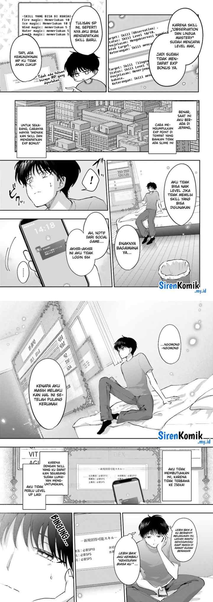 Classmate wa Isekai de Yuusha ni Natta kedo, Ore dake Gendai Nihon ni Okizari ni Narimashita chapter 2 halaman 8