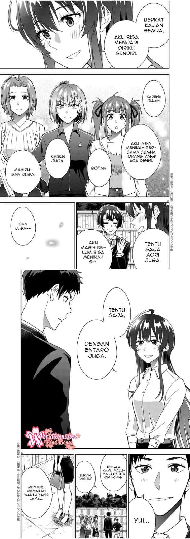Kekkon ga Zentei no Love Comedy chapter 16 halaman 8