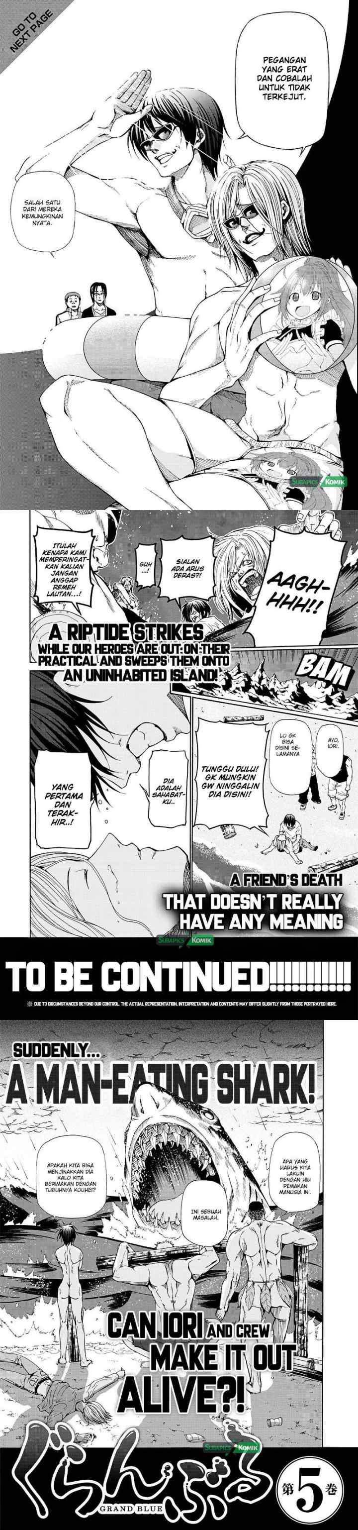 Grand Blue chapter 17 halaman 18
