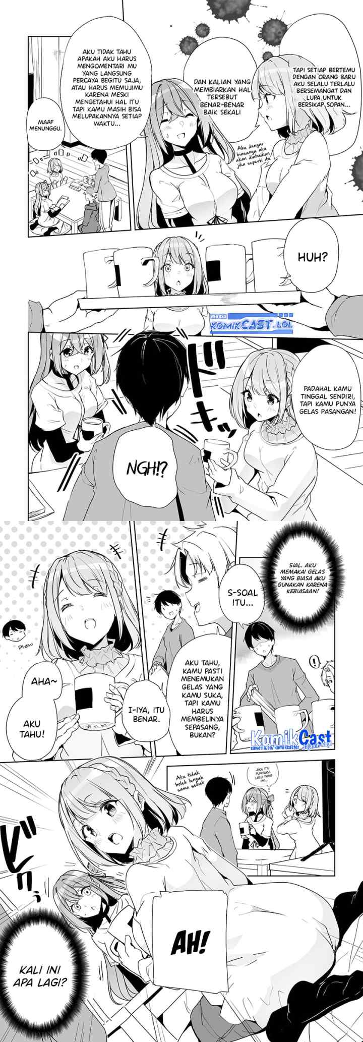 Danshi dato Omotteita Osananajimi to no Shinkon Seikatsu ga Umakuiki sugiru Kudan ni Tsuite chapter 4 halaman 9