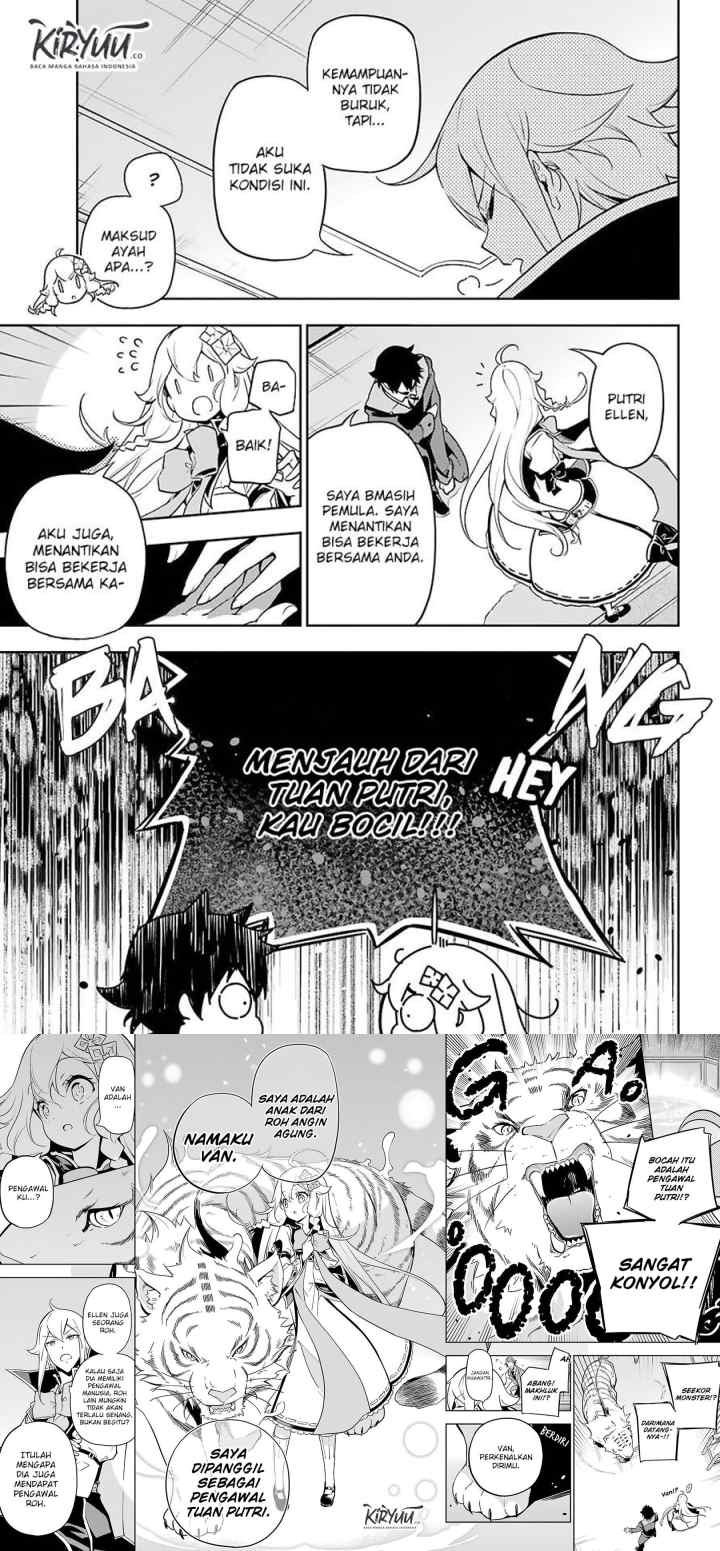 Chichi wa Eiyuu Haha wa Seirei Musume no Watashi wa Tenseisha chapter 25 halaman 11