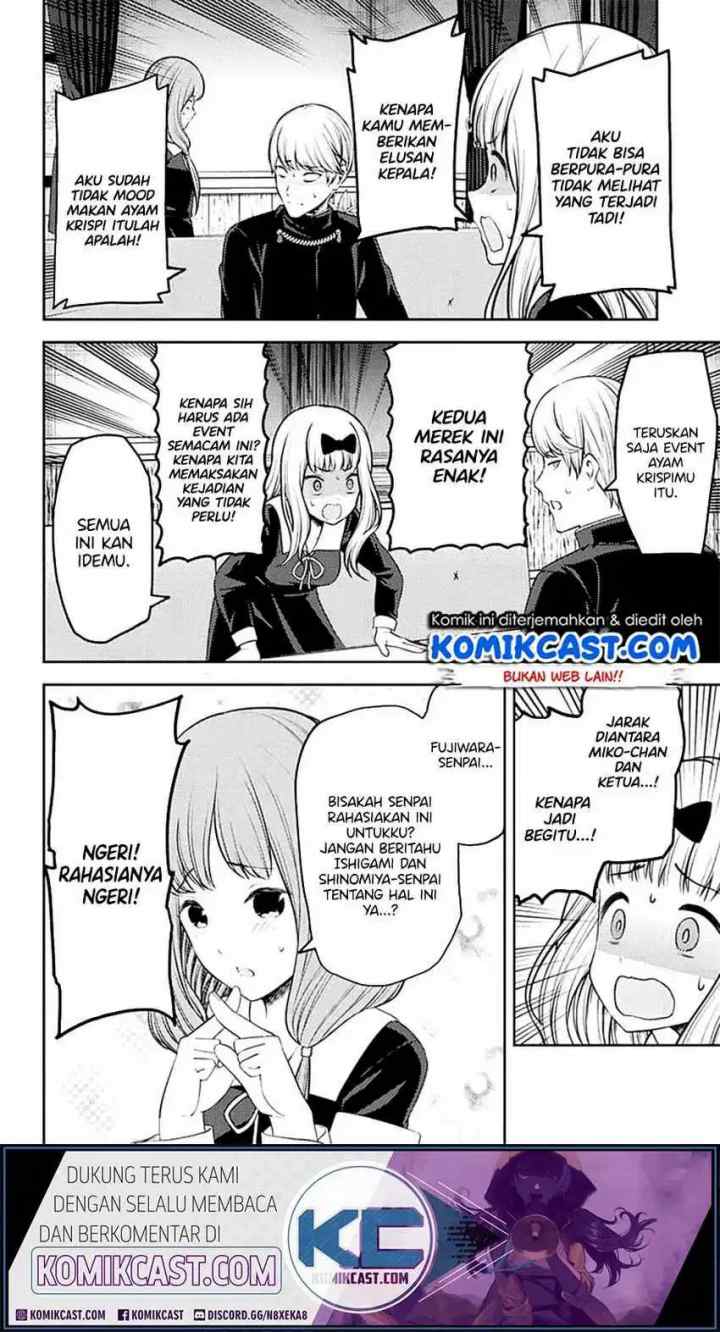 Kaguya-sama wa Kokurasetai: Tensai-tachi no Renai Zunousen chapter 213 halaman 6