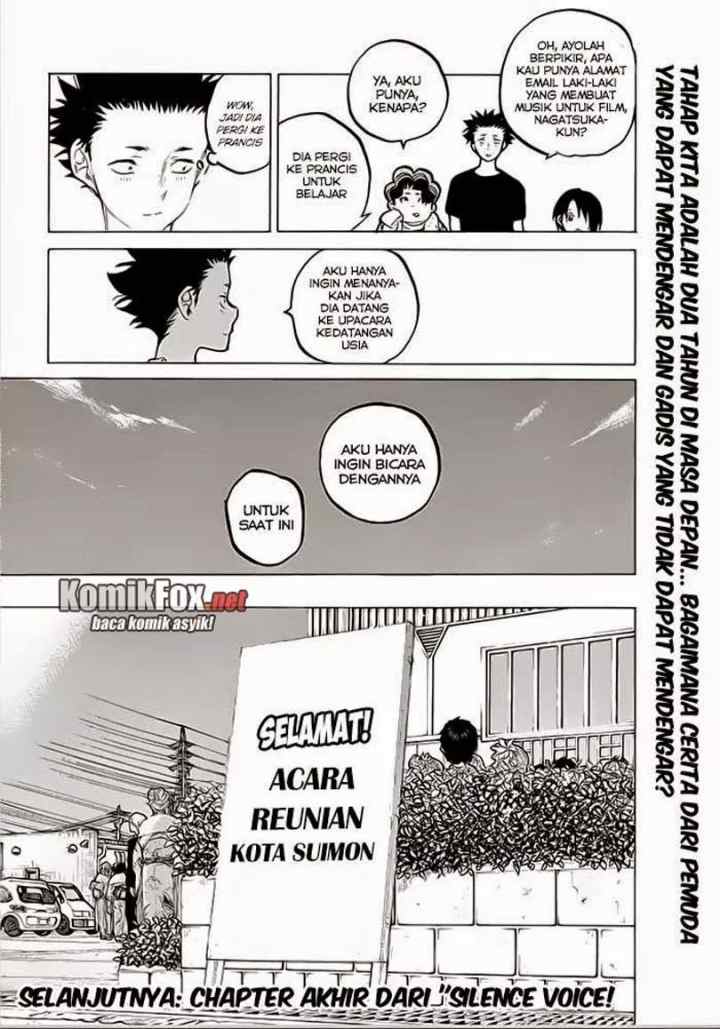 Koe no Katachi chapter 61 halaman 19