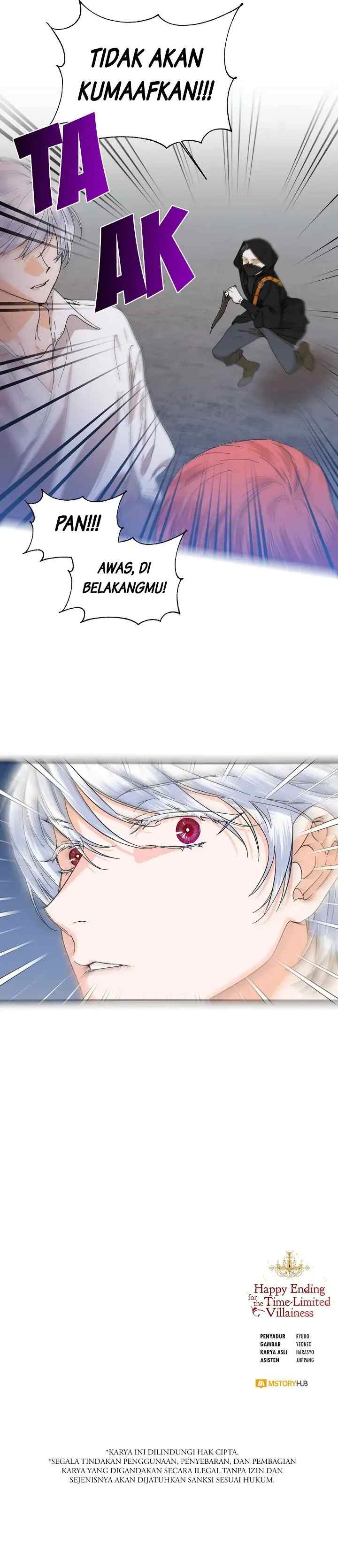 Happy Ending for the Time-Limited Villainess chapter 60 halaman 19