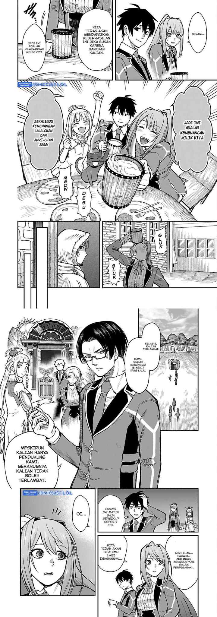 Saikyou no Maou ni Kitaerareta Yuusha Isekai Kikanshatati no Gakuen de Musou Suru chapter 19 halaman 5