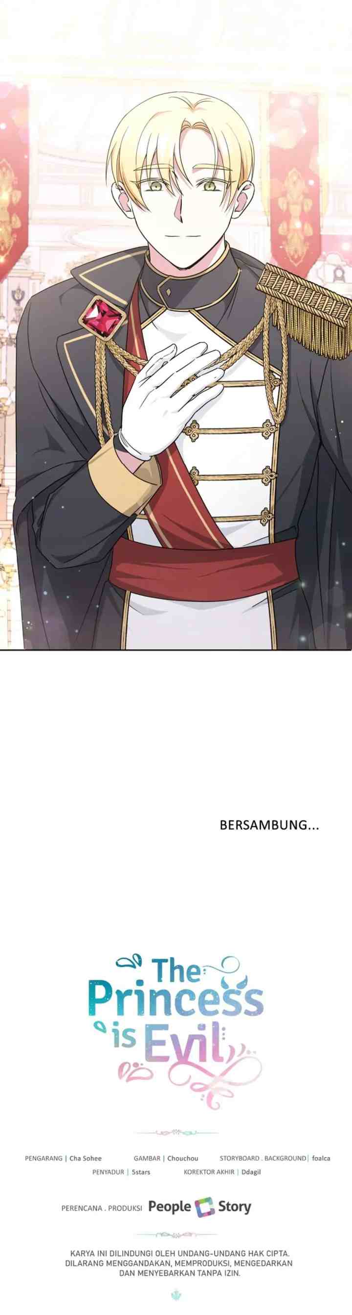 The Princess is Evil chapter 64 halaman 17