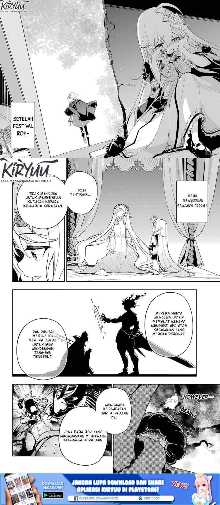 Chichi wa Eiyuu Haha wa Seirei Musume no Watashi wa Tenseisha chapter 19 halaman 11