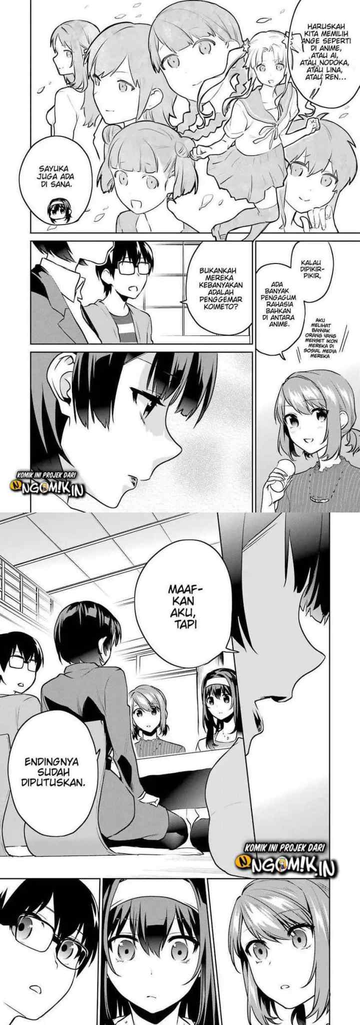 Saenai Heroine no Sodatekata: Koisuru Metronome chapter 45 halaman 13