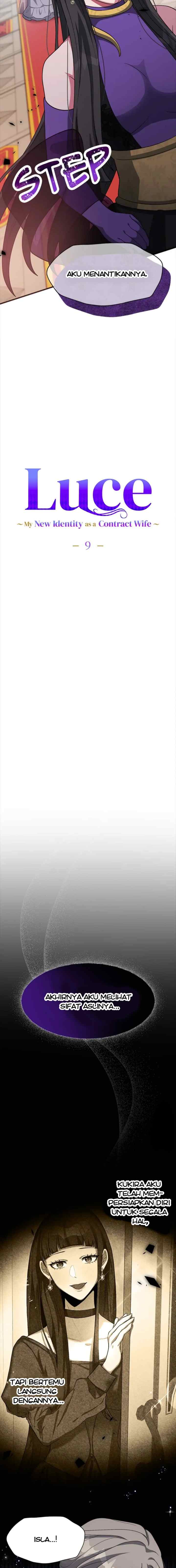 Luce: My New Identity as a Contract Wife chapter 9 halaman 7