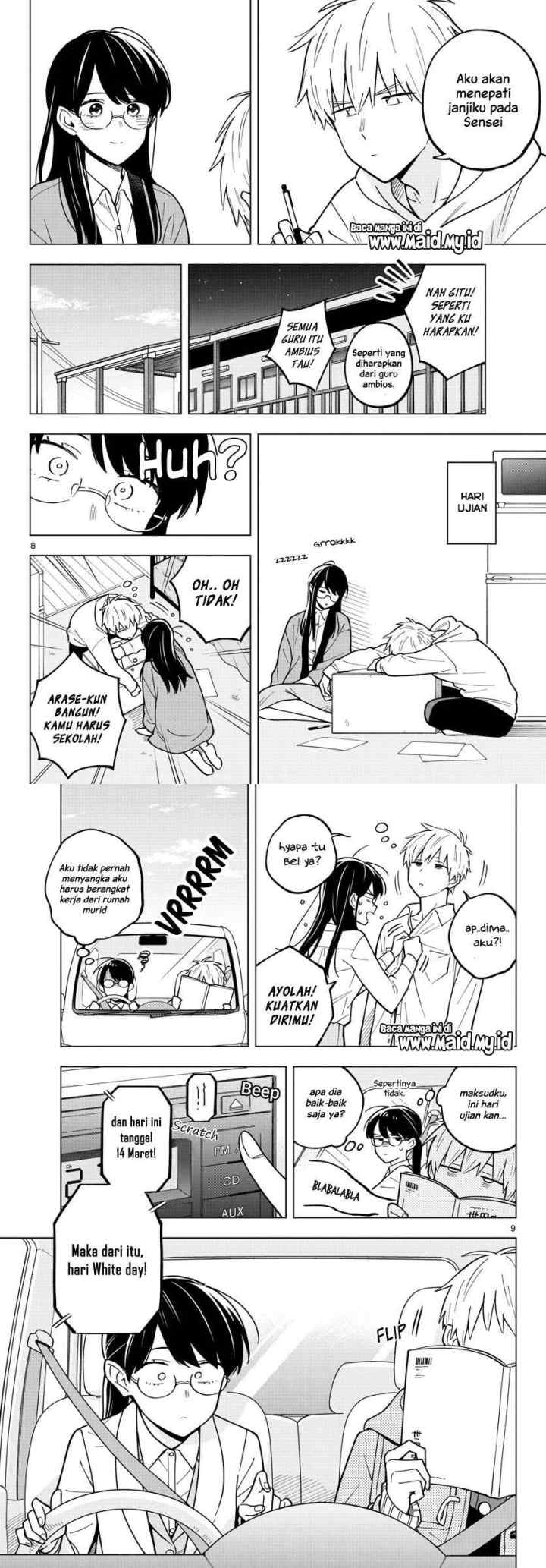 Sensei wa Koi wo Oshierarenai chapter 25 halaman 7