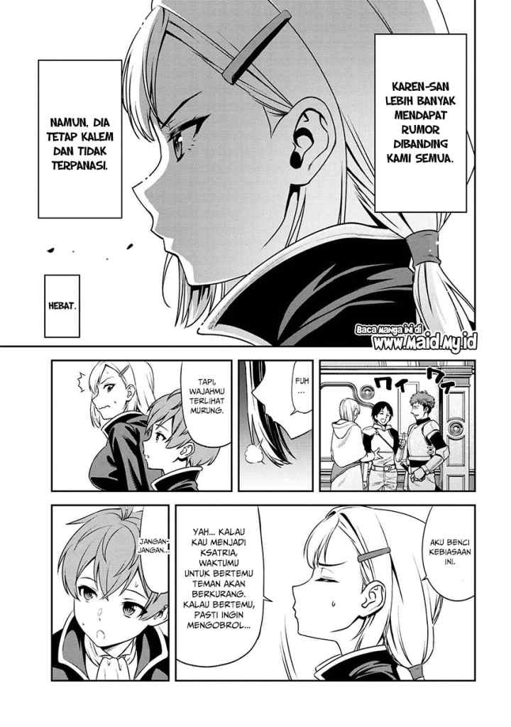 Toshiue Elite Onna Kishi Ga Boku No Mae De Dake Kawaii chapter 6.1 halaman 12