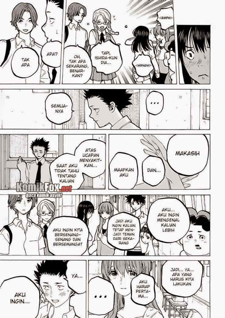 Koe no Katachi chapter 57 halaman 13