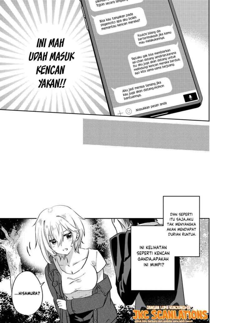RabuKome Manga ni Haitte Shimattanode, Oshi no Make Hiroin o Zenryoku de Shiawaseni suru chapter 6.1 halaman 8