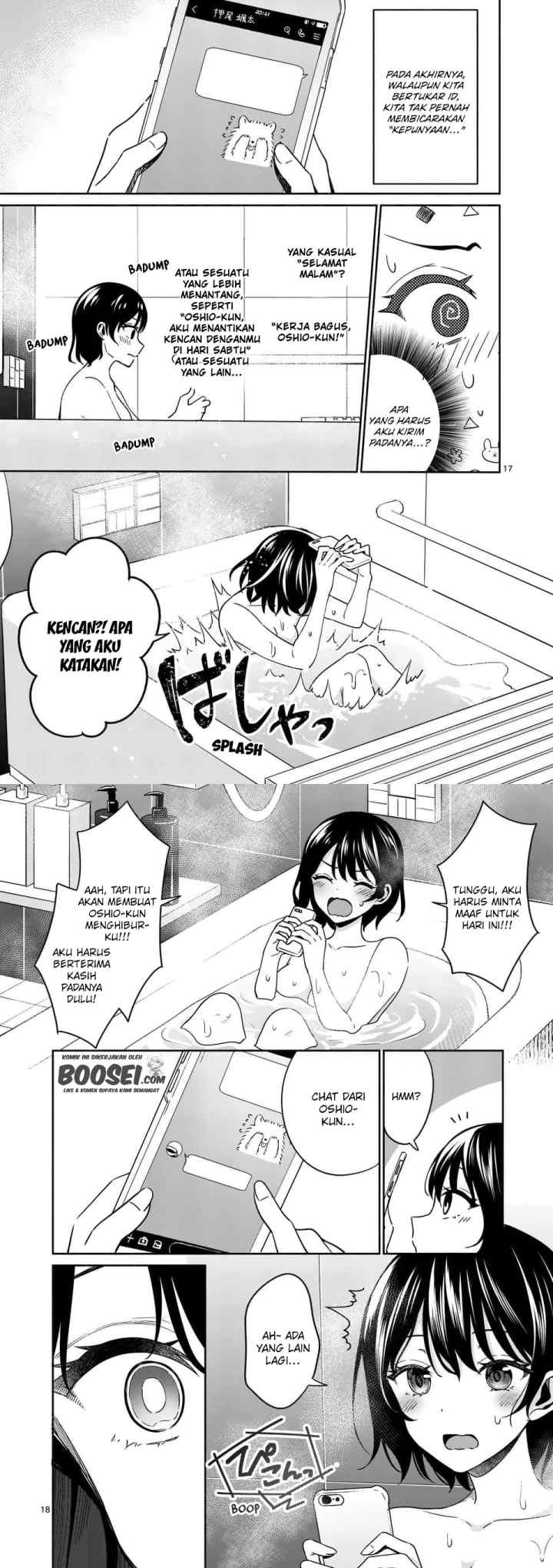 Shiotaiou no Sato-san ga Ore ni dake Amai chapter 13 halaman 10