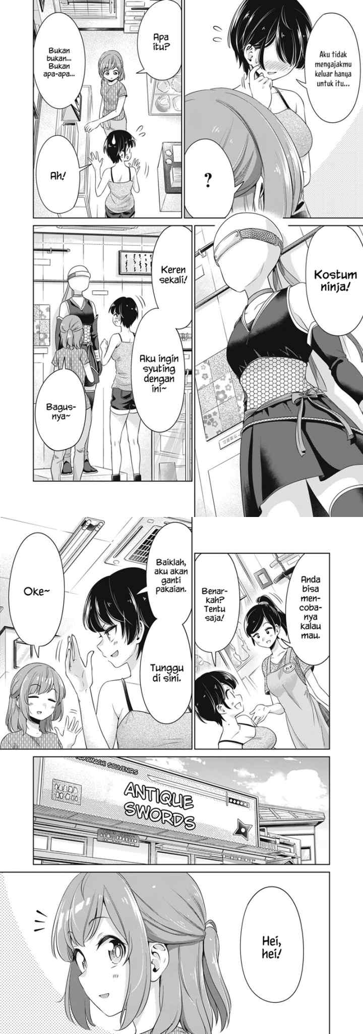 Toshishita no Senpai chapter 18 halaman 4