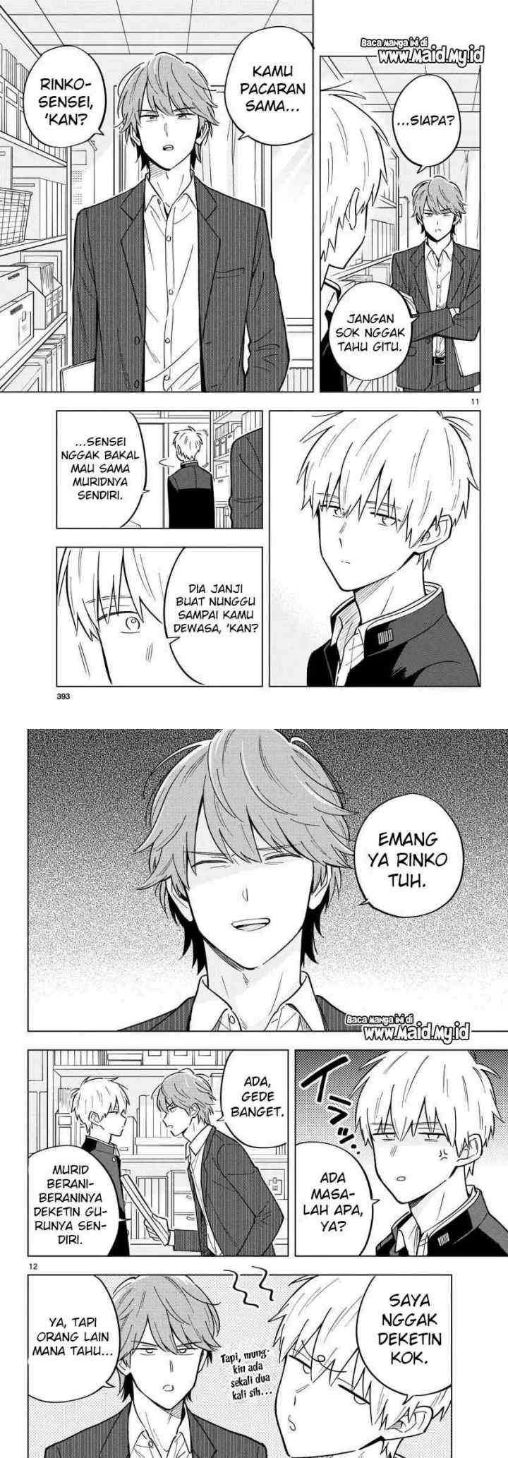 Sensei wa Koi wo Oshierarenai chapter 29 halaman 7