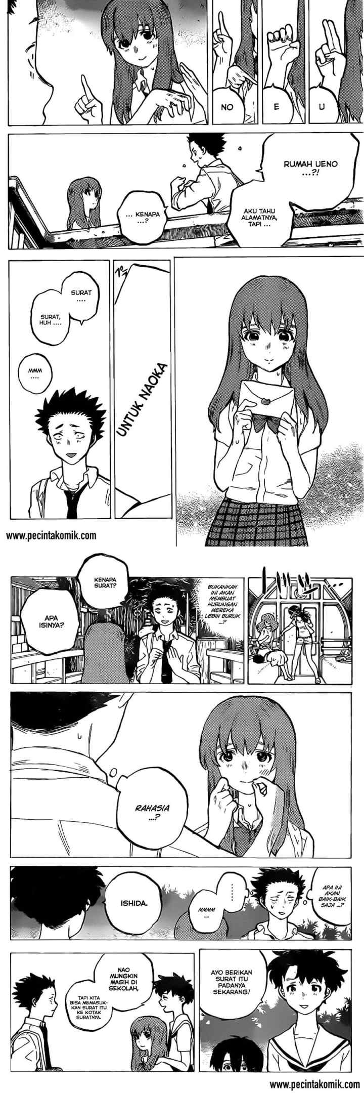 Koe no Katachi chapter 28 halaman 9