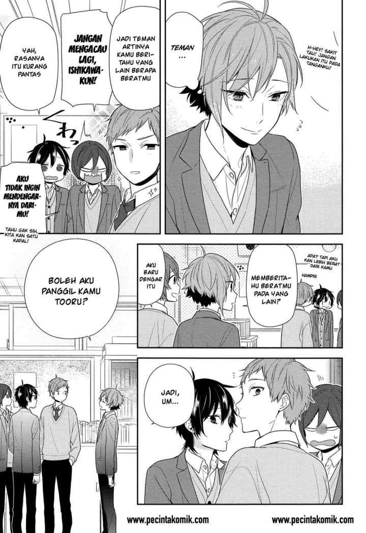 Horimiya chapter 75 halaman 10