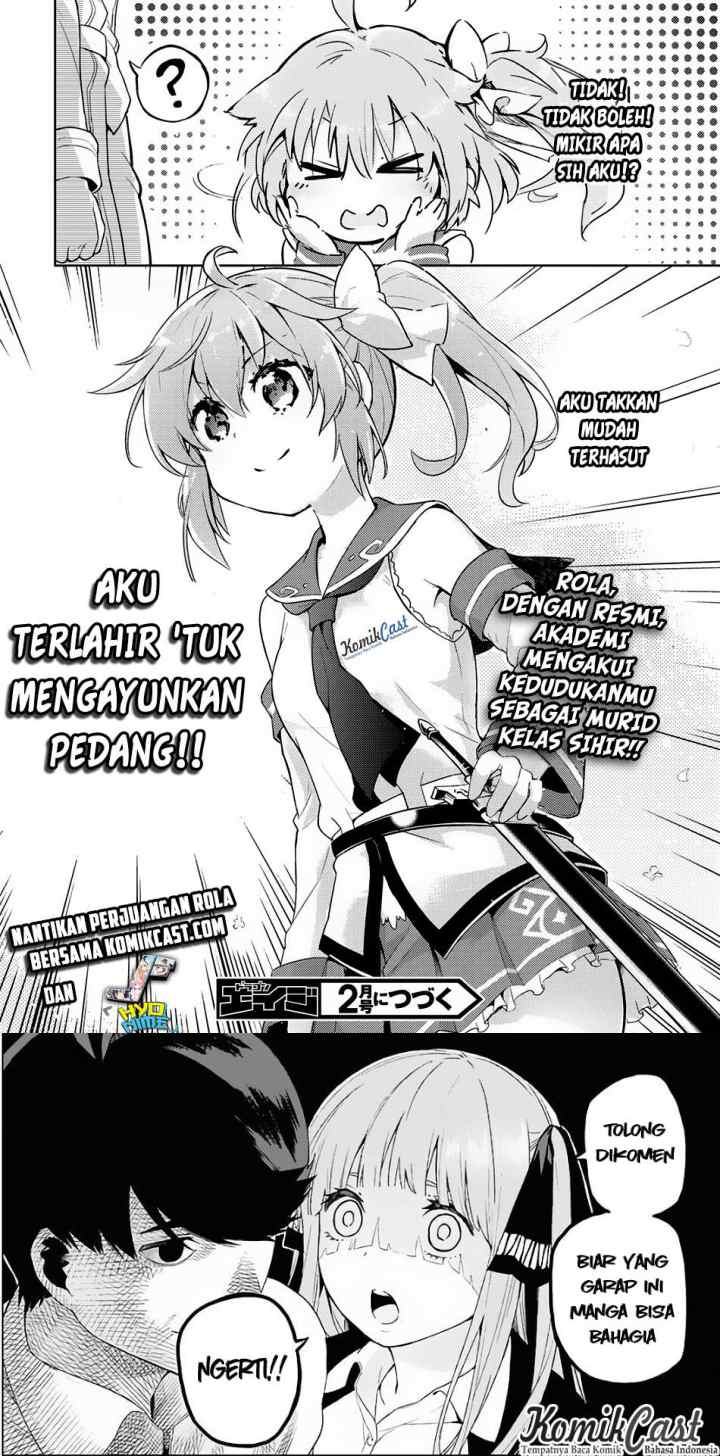 Kenshi o Mezashite Nyugaku Shitanoni Maho Tekisei 9999 Nandesukedo!? chapter 1 halaman 17