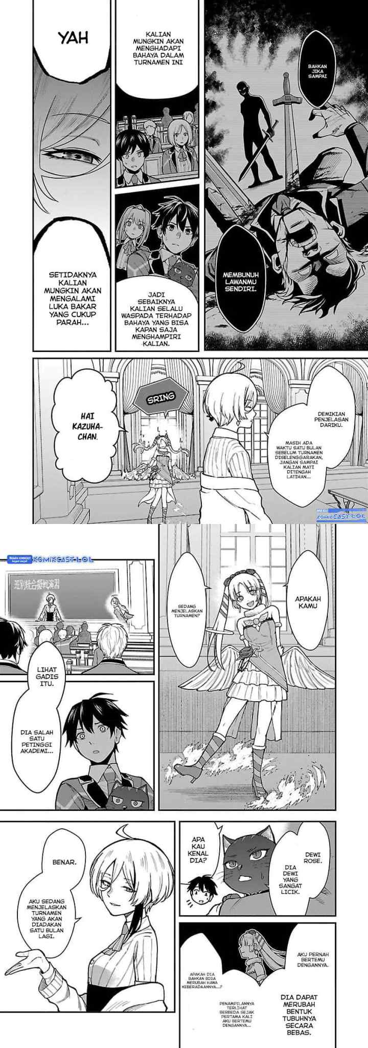 Saikyou no Maou ni Kitaerareta Yuusha Isekai Kikanshatati no Gakuen de Musou Suru chapter 20 halaman 11