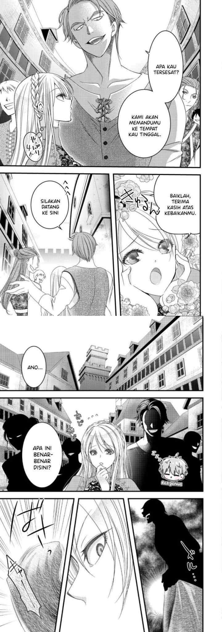 Tensei shita Onna Mafia wa Isekai de Heibon ni Kurashitai - Asashin Ikka no Hakushaku Reijou desu ga, Denshi to Akuma na Danchou ga Tsukimatottekimasu chapter 1 halaman 14