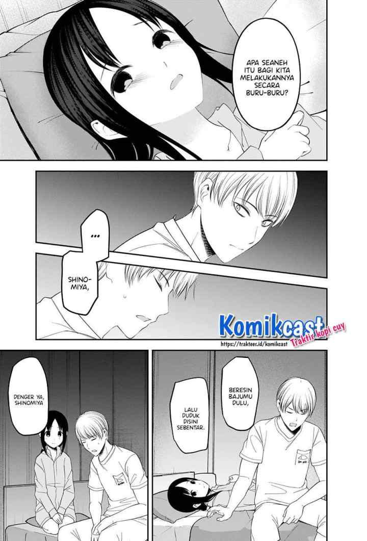 Kaguya-sama wa Kokurasetai: Tensai-tachi no Renai Zunousen chapter 220 halaman 11