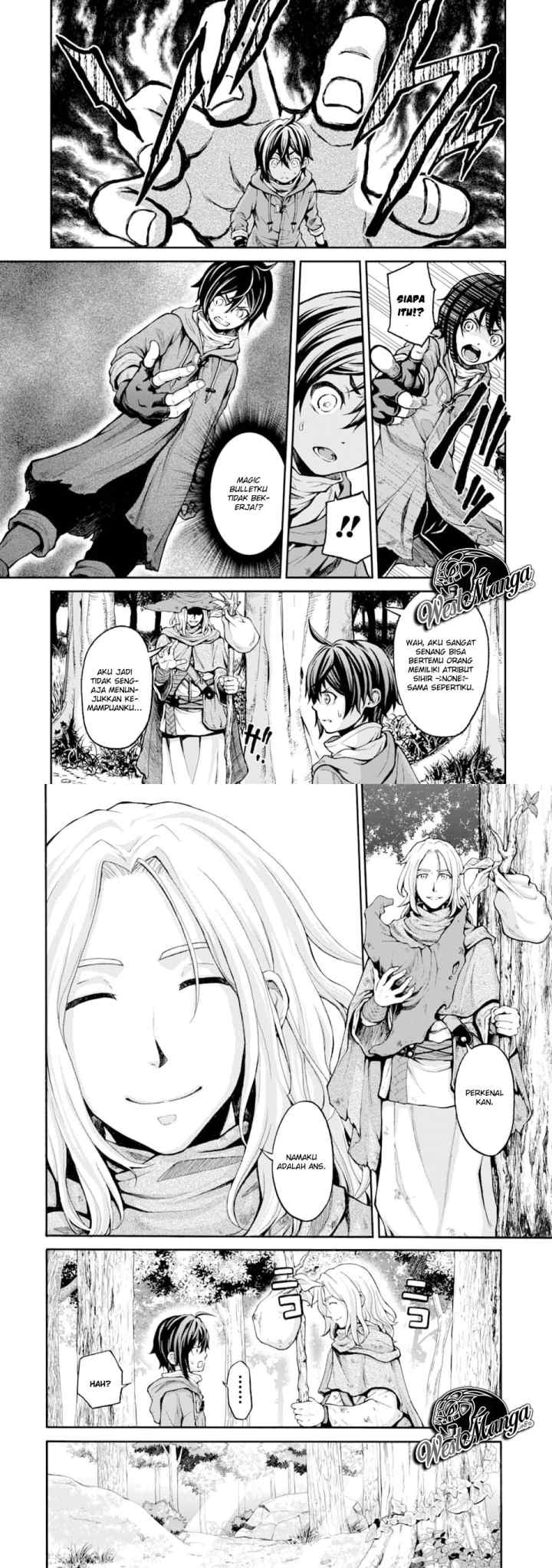Saisoku Musou No B-Kyuu Mahou Tsukai: Ippatsu Utareru Mae Ni Senpatsu Uchikaesu! chapter 1.1 halaman 6