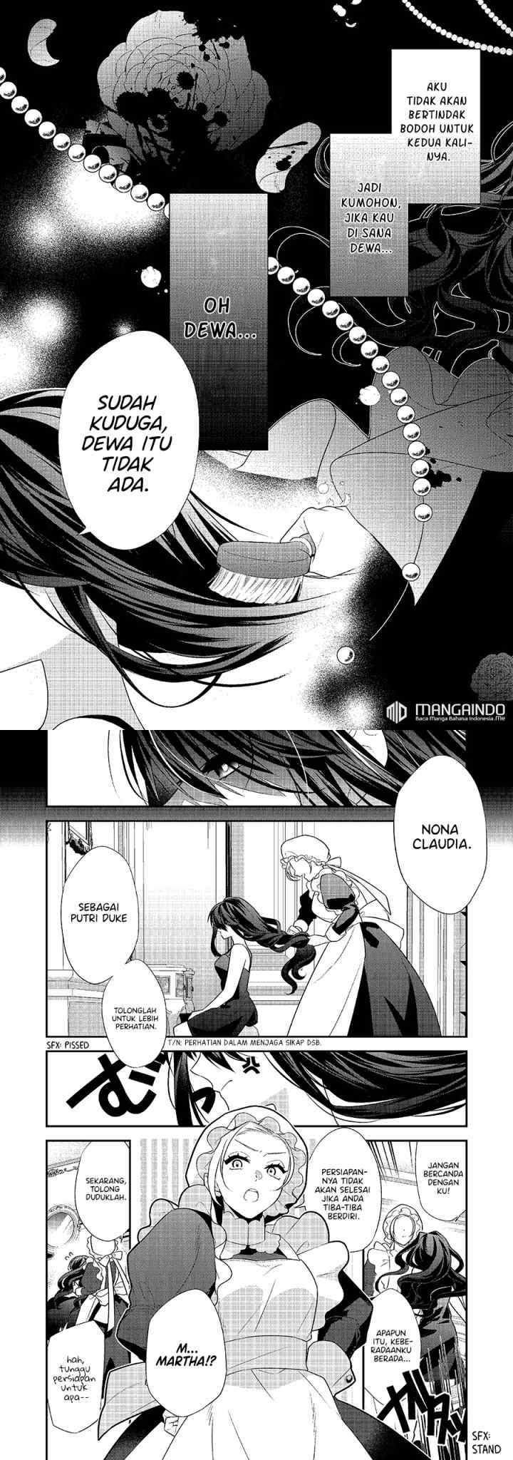 Danzaisareta Akuyaku Reijou wa, Gyakkou shite Kanpeki na Akujo wo Mezasu chapter 1.1 halaman 14