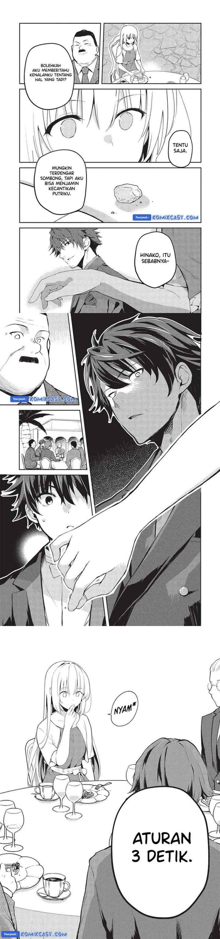 Saijo no Osewa ~Takane no Hana Darakena Meimon Kou de, Gakuin Ichi no Ojou-sama (Seikatsu Noryoku Kaimu) o Kagenagara Osewa suru Koto ni Narimashita~ chapter 19 halaman 9