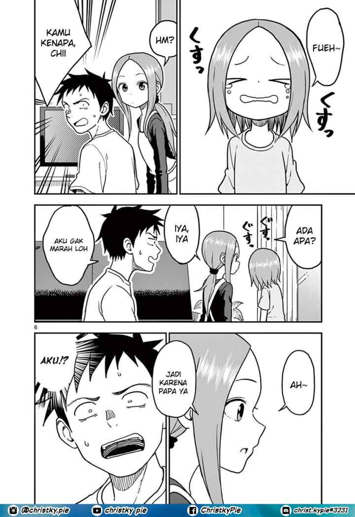 Karakai Jouzu no (Moto) Takagi-san chapter 105 halaman 6
