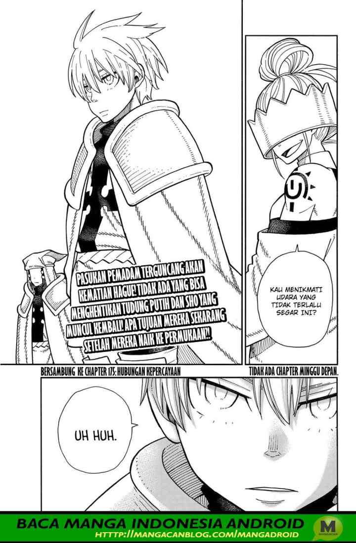 Enen no Shouboutai chapter 174 halaman 19