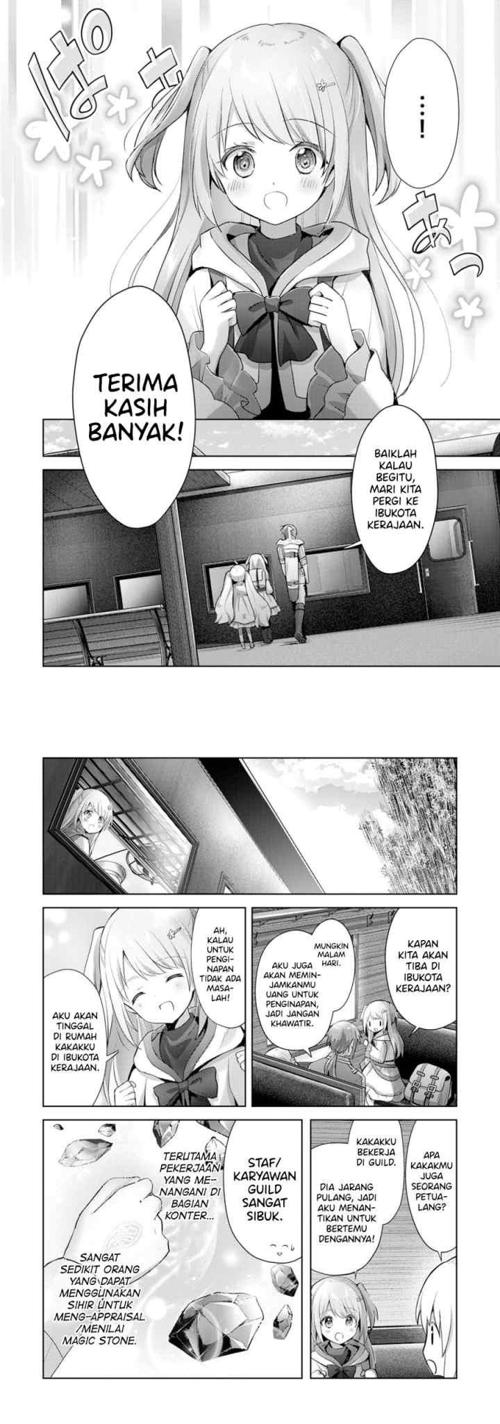 Uketsukejo ni Kokuhaku Shitakute Girudo ni Kayoitsumetara Eiyu ni Natteta chapter 9 halaman 5