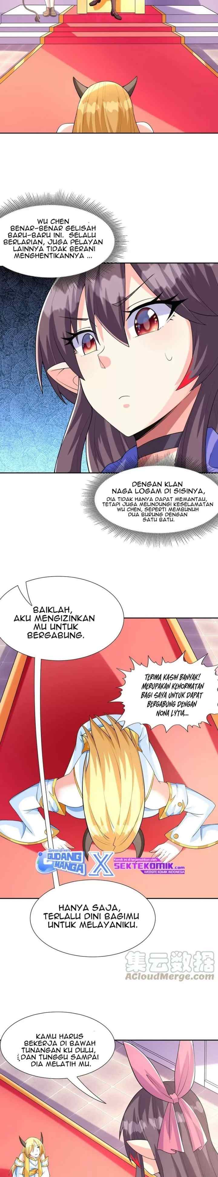 My Harem Is Entirely Female Demon Villains chapter 37 halaman 14